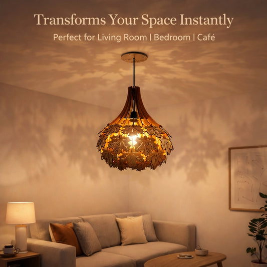 Maple Leaves Chandelier