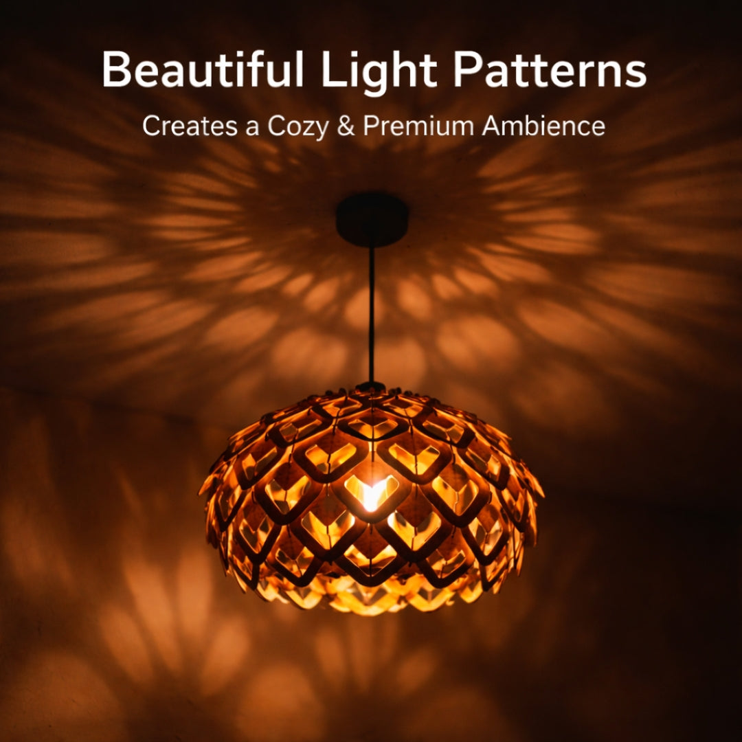 Lotus Heart Grand Pendant Light