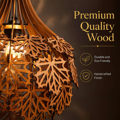 Maple Leaves Hollow Chandelier