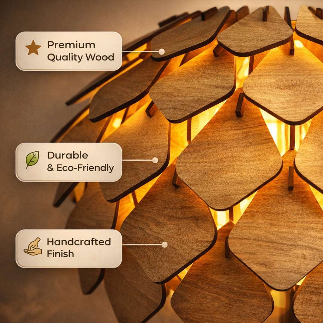 Pinecone Table Lamp