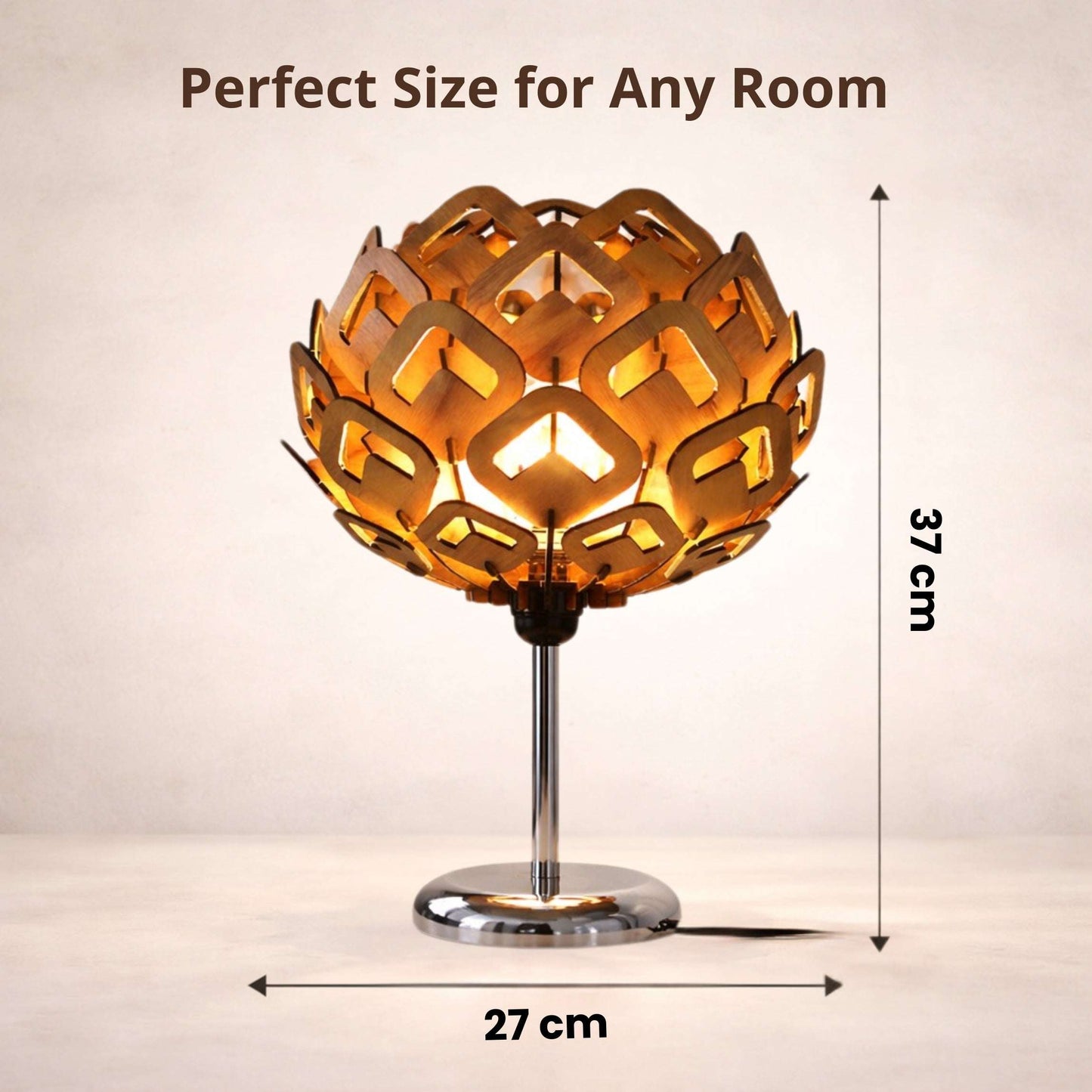 Lotus Heart Table Lamp