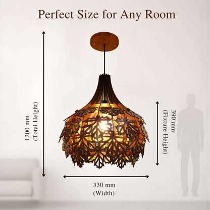 Maple Leaves Hollow Chandelier
