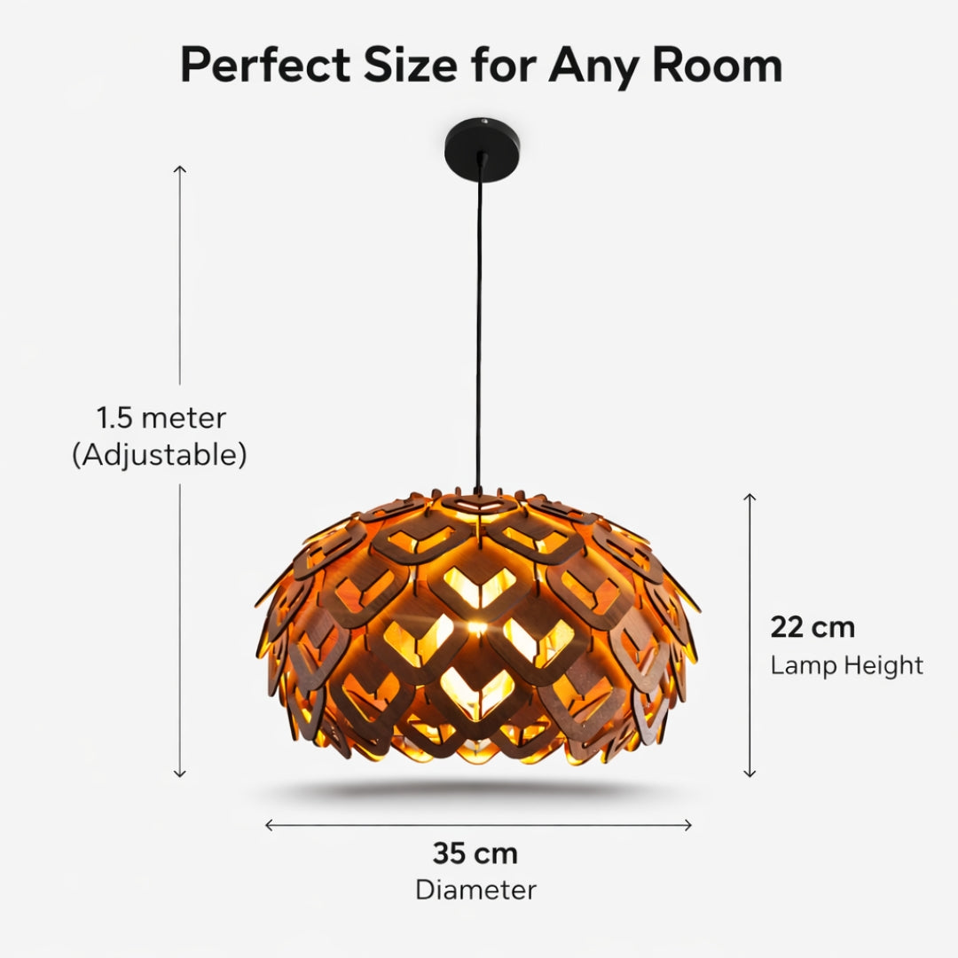 Lotus Heart Grand Pendant Light