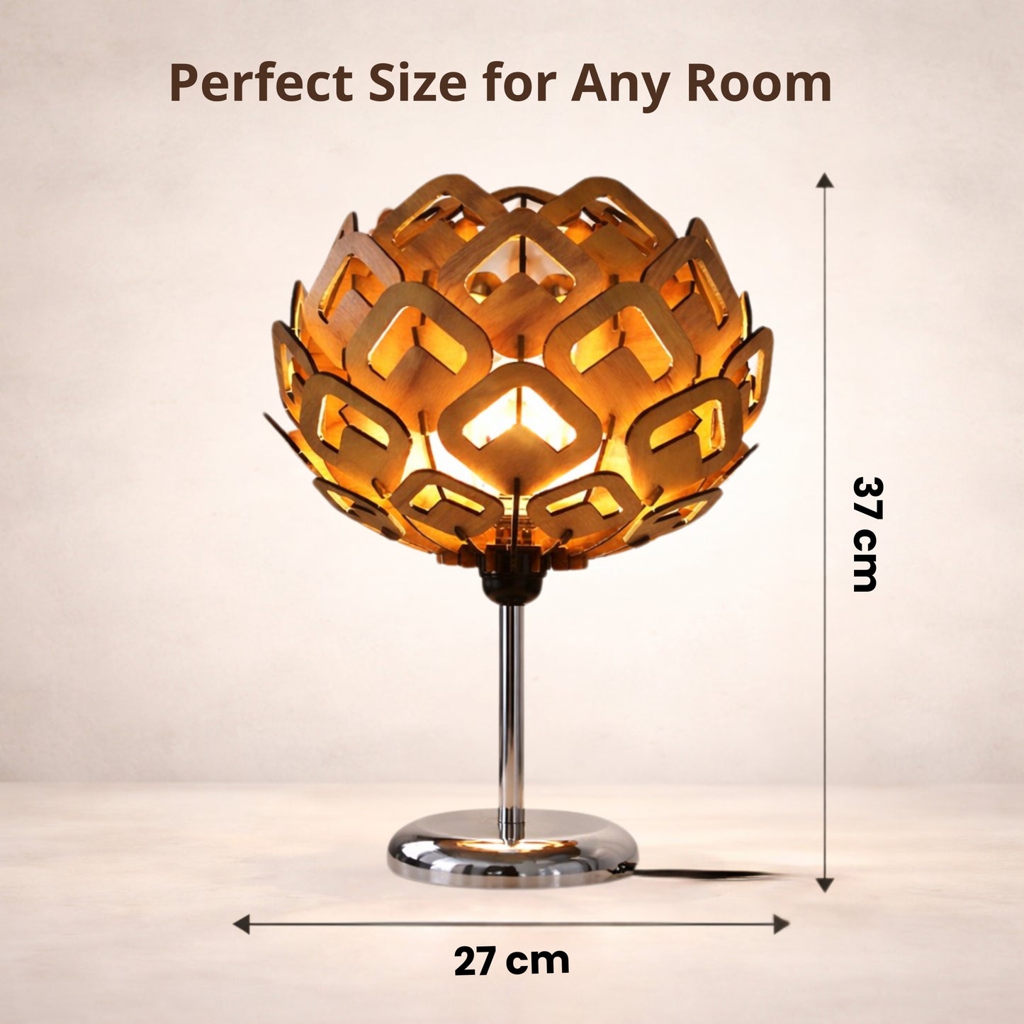 Lotus Heart Table Lamp