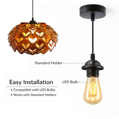 Lotus Heart Grand Pendant Light