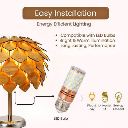 Pinecone Table Lamp