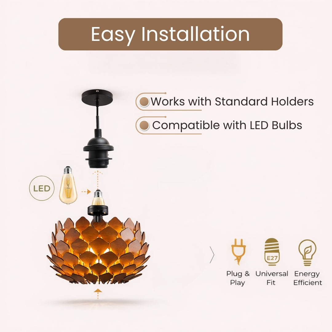 Lotus Bloom Chandelier