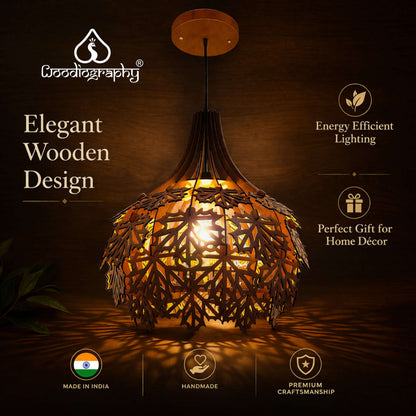 Maple Leaves Hollow Chandelier