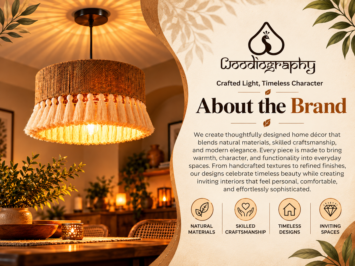 Jute ceiling lights for livingroom