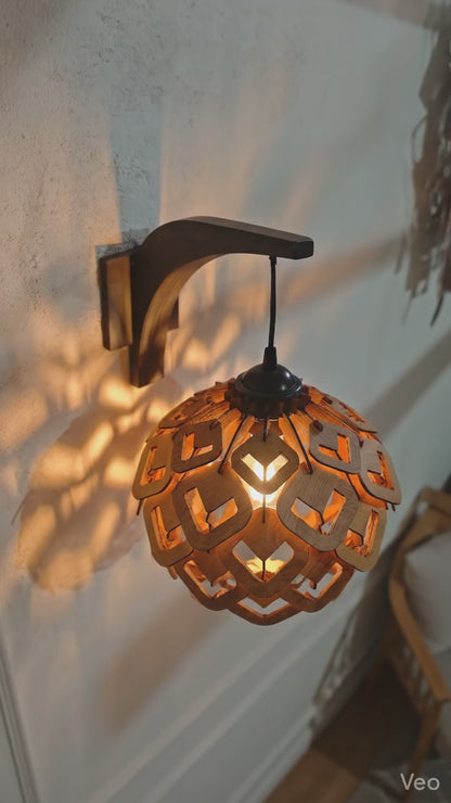 Lotus Wall Light