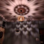 woodiography Pinecone Pendant lamp, Wooden Ceiling lamp, Wooden Hanging lamp handicrafted Home decore Chandelier Light (Small CL001)