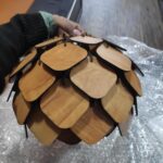 Chandelier Wooden Ceiling Lamp